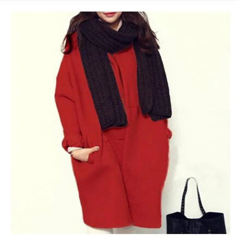 Женская шерстяная куртка 2020 новое зимнее женское пальто с длинным рукавом чистый