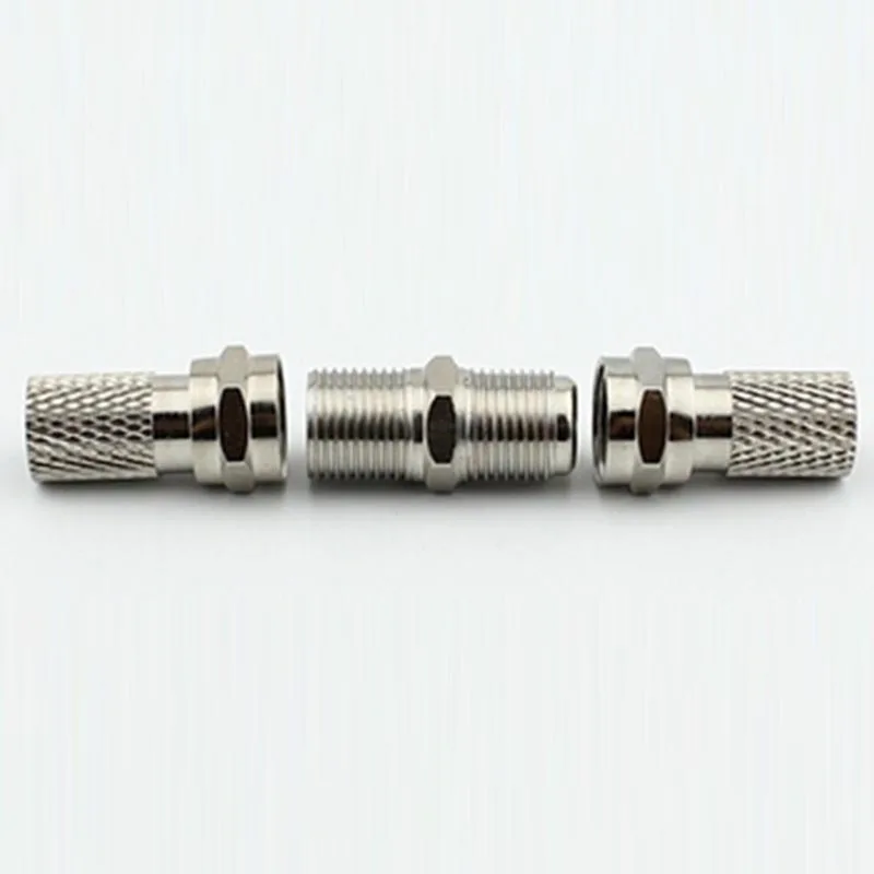 Кабель ТВ коннектор удлинитель 2 шт. F штекер вилка пробойник английская