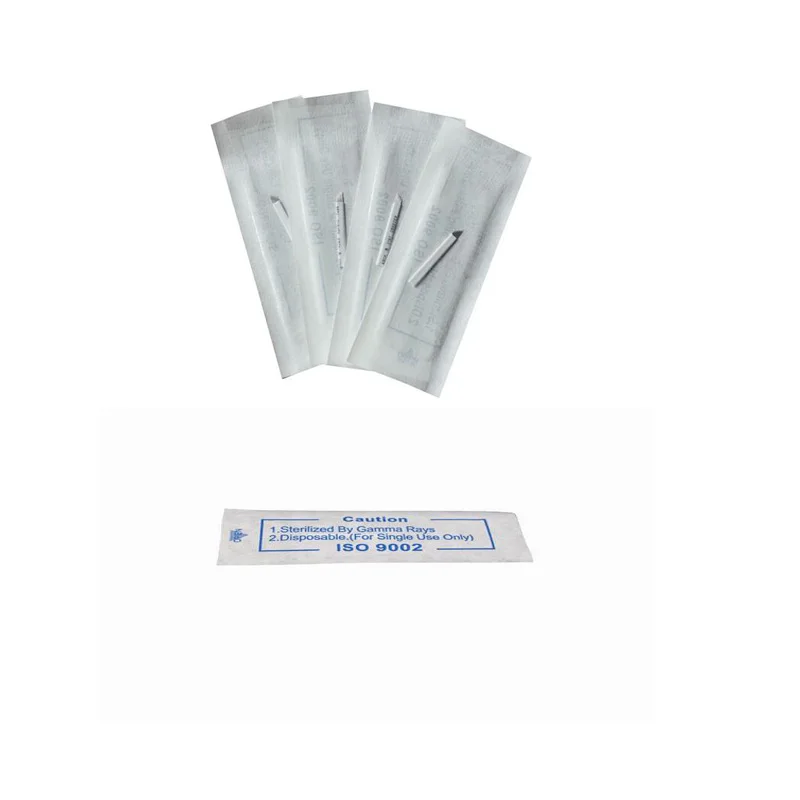 Тату иглы для губ 10 шт. 9 пин Перманентный макияж тату бровей микроблейдинг 3D