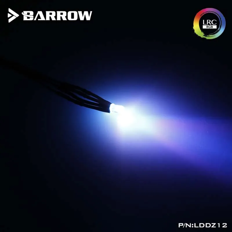 TinchanBarrow кулер для воды одна лампа бисер светильник луч 12 в светодиодный RGB