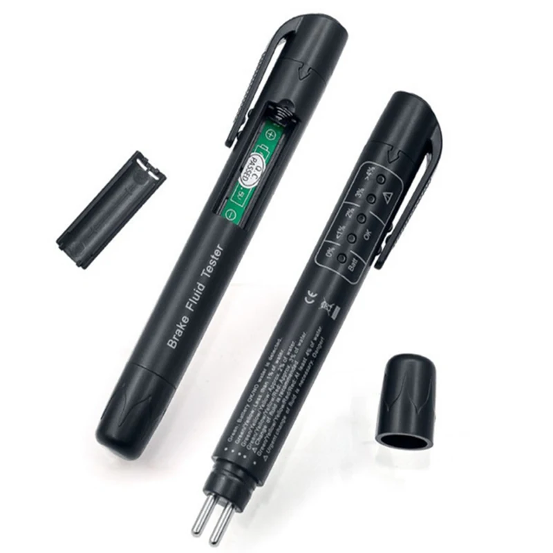 Тестер тормозной жидкости ручка с 5 светодиодный автомобильные инструменты для