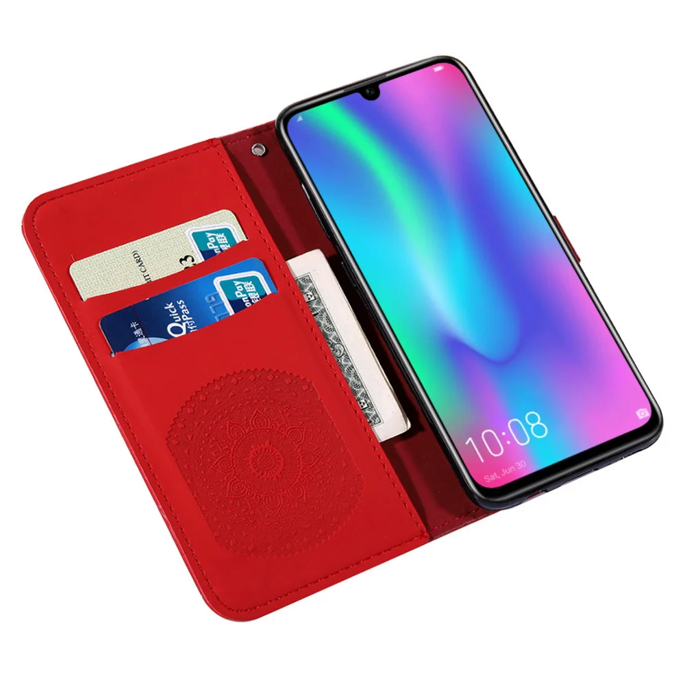 Оригинальный Официальный чехол для huawei P9 P10 P20 pro P30 lite Y6 2018 Y7 2019 Honor 8A 8X mate 20 кожаный