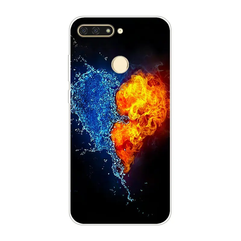 Для huawei Y6 Prime чехол 5,7 чехол из силикона и термополиуретана чехол для телефона для huawei Y6 Prime ATU-L31 АТО L31 Y 6 Y6Prime чехол