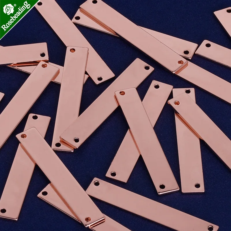 1 5/8 &quotx1/4&quot (40х6 мм) Латунная прямоугольная стемпинга пустая брусок с 2