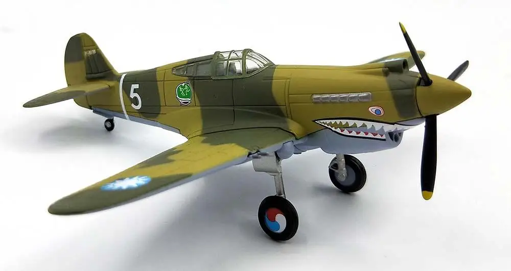 WWII P-40 NO.5 1/72 модель самолета литья под давлением |