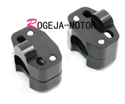 Пара CNC алюминиевый мотоцикл яма Байк руль тяга жир переходник для руля крепление