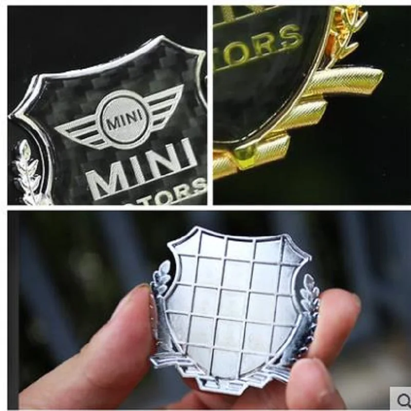 2 шт./компл. Mini Coopers R56 R50 R53 F56 F55 R60 R57 автомобиля стикер Каменка из углеродного волокна отделка Пластик с флагом работает Emble логотип
