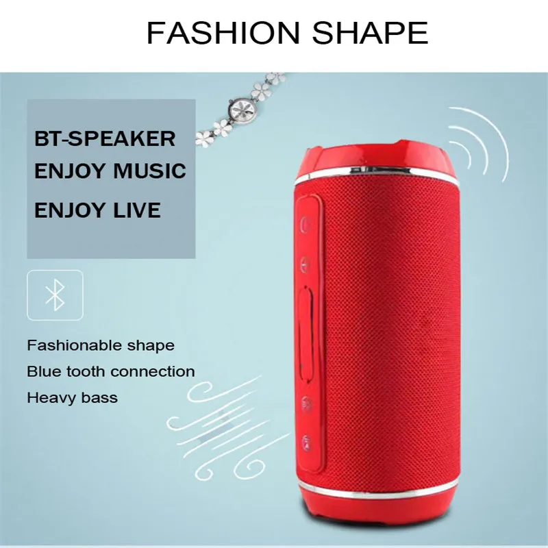 Wireless Bluetooth Speaker Waterproof Portable Outdoor sports handsfree stereo bass Column for the computer ios android |