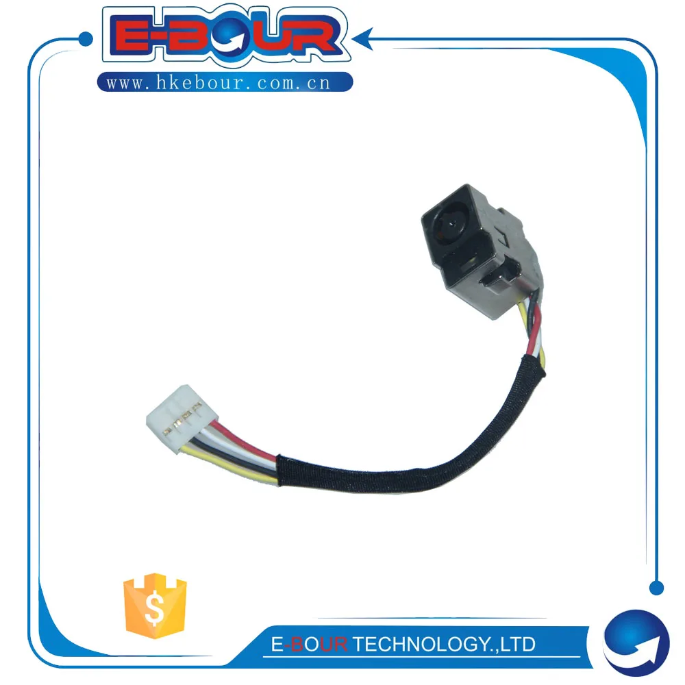 

10pcs/lot DC Power Jack with Cable for HP DV3 Laptop DC Socket