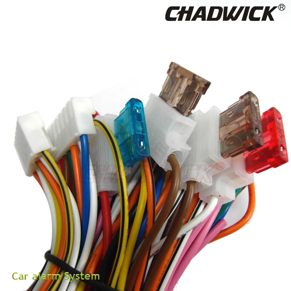 Односторонняя Автомобильная сигнализация CHADWICK 8123 для Toyota#2 пустой ключ универсальная сирена Автоматическая безопасность бесключевая запись анти-угон 12 В постоянного тока