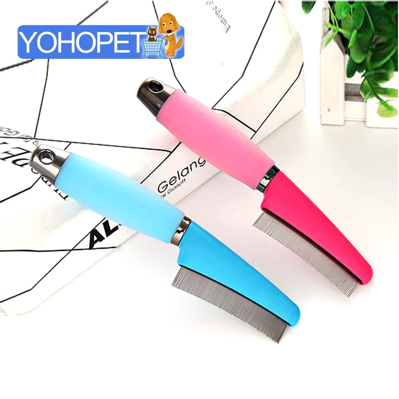 Силиконовый гребень для чистки собак и из нержавеющей стали игла домашних