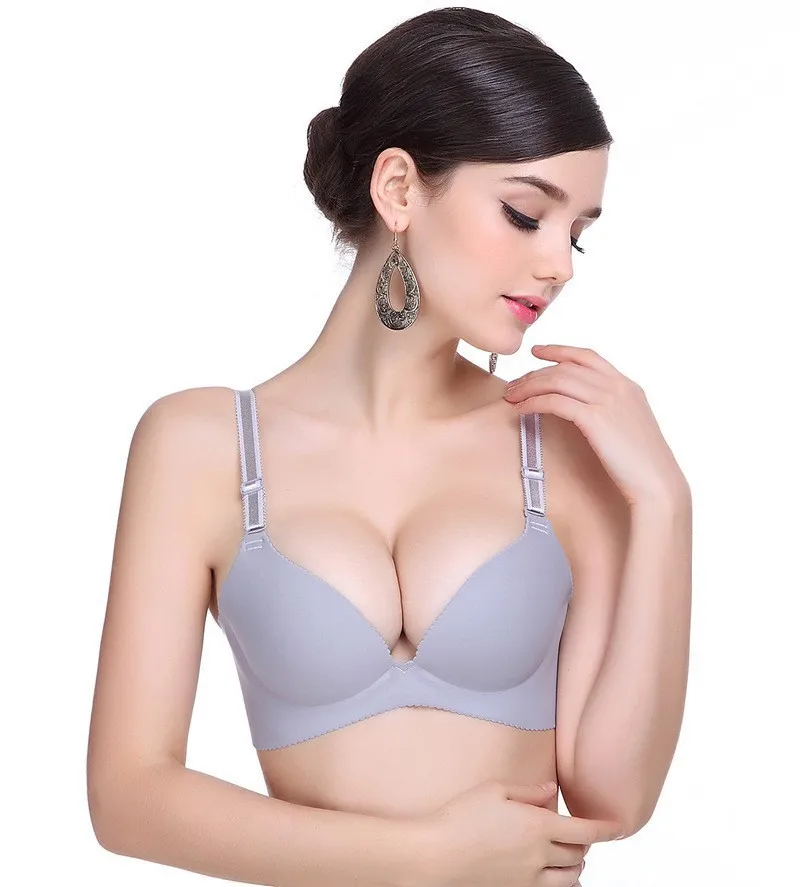 Sujetador lencero encaje bralette модный сексуальный женский бюстгальтер регулируемый бюстгальтер бесшовное белье супер пуш-ап бюстгальтеры для женщин