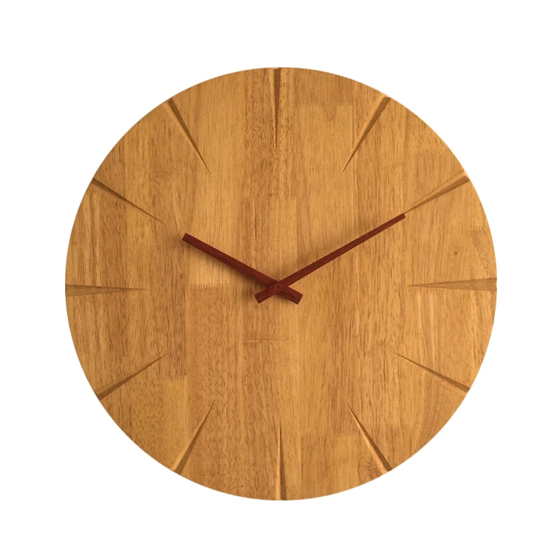 Деревянные настенные часы 12 дюймов