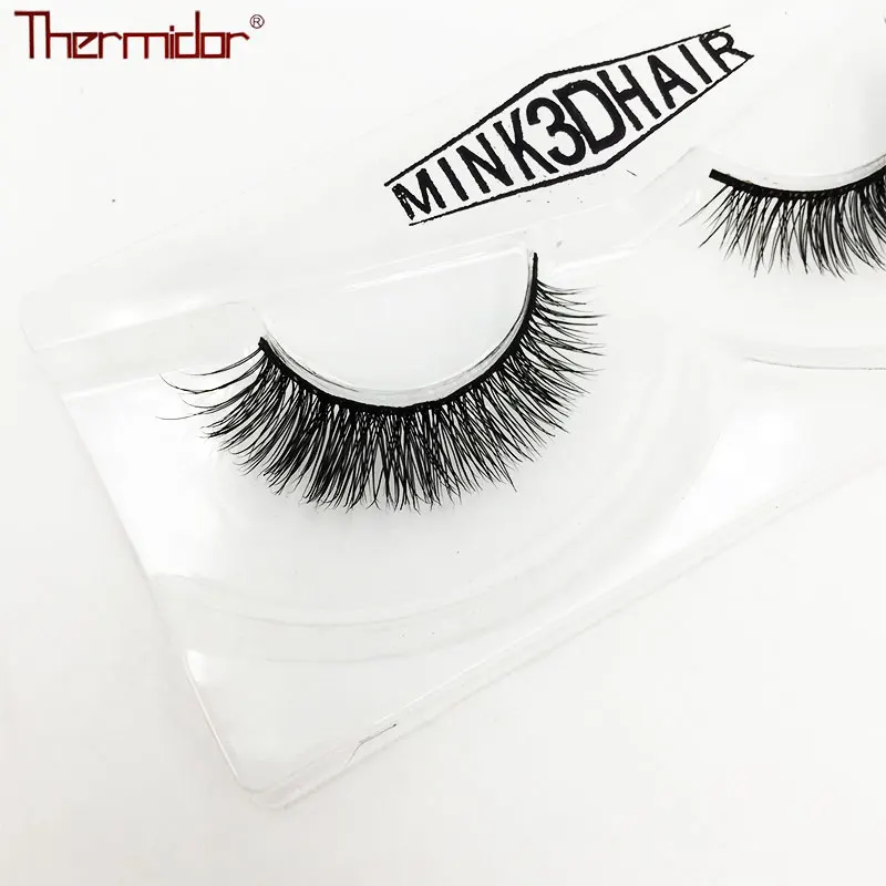 Thermidor накладные ресницы 3D настоящие норковые толстые индивидуальные для