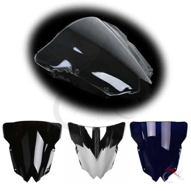 Ветровое стекло для мотоцикла с двойными пузырьками YAMAHA YZF R6 2008 2016|Козырьки от
