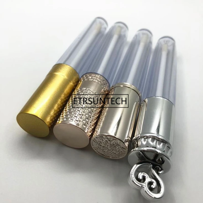 5 мл мини пластик пустой маленький прозрачный блеск для губ туба помада Бальзам в