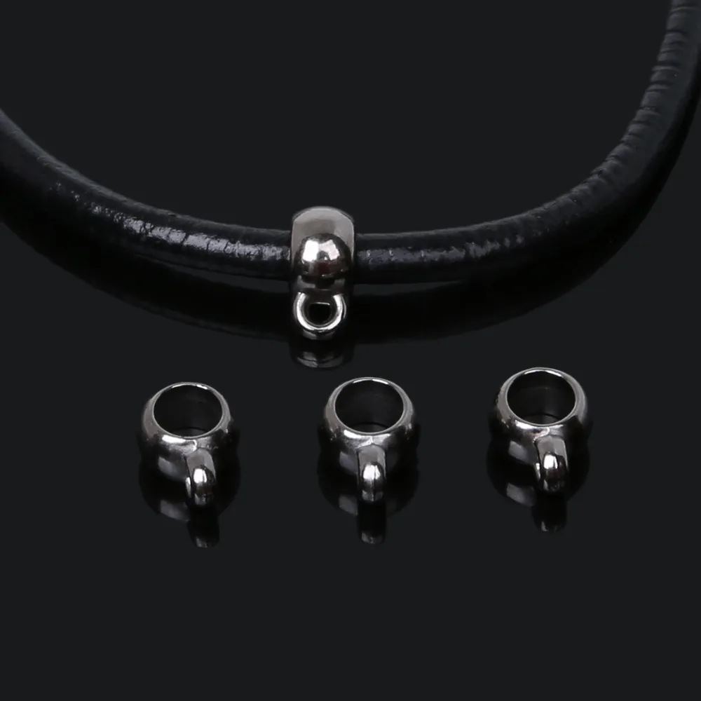 50 шт./лот застежка коннектор для ожерелья подвески с большим отверстием