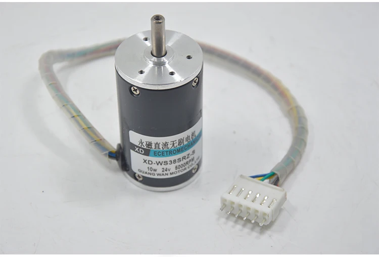 Бесщеточный двигатель постоянного тока 12V 24V скоростей высокоскоростной мотор небольшой мотор положительный и отрицательный мотор встроенный езды на автомобиле