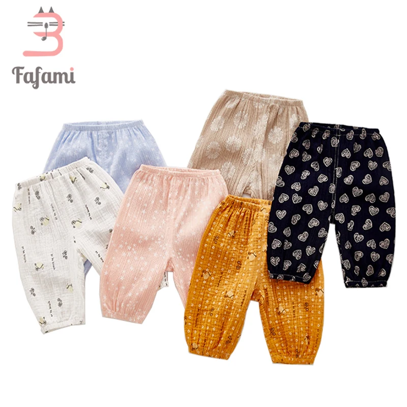 

Baby Pants Anti-mosquito for Newborn baby clothes Light Cotton baby leggings girl boy pant Baby Summer clothing bloomers bebe