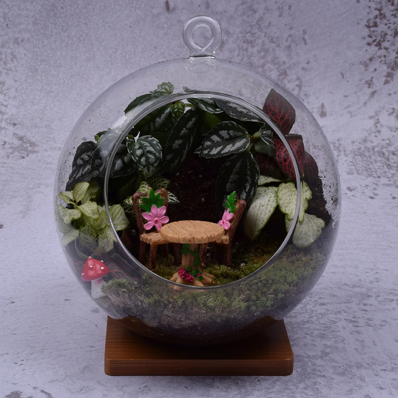 3 шт./компл. сказочные садовые стол и стул фигурки миниатюрные Ландшафтные