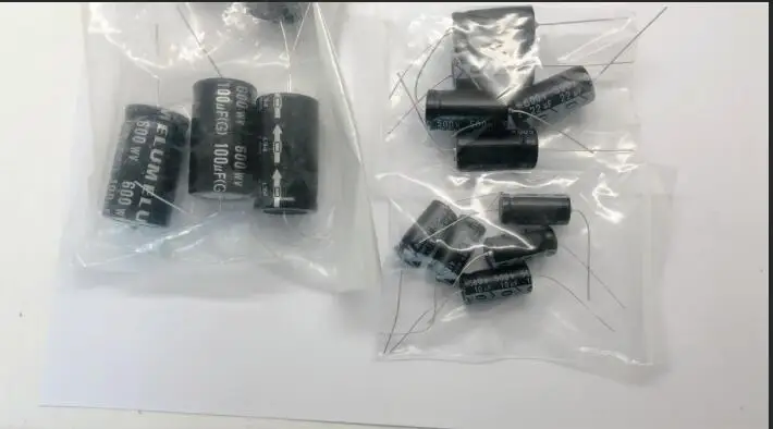 Электролитический конденсатор Осевая емкость сквозной 600WV 160 мкФ 250V 100 V 10UF 22 47 50V 25V