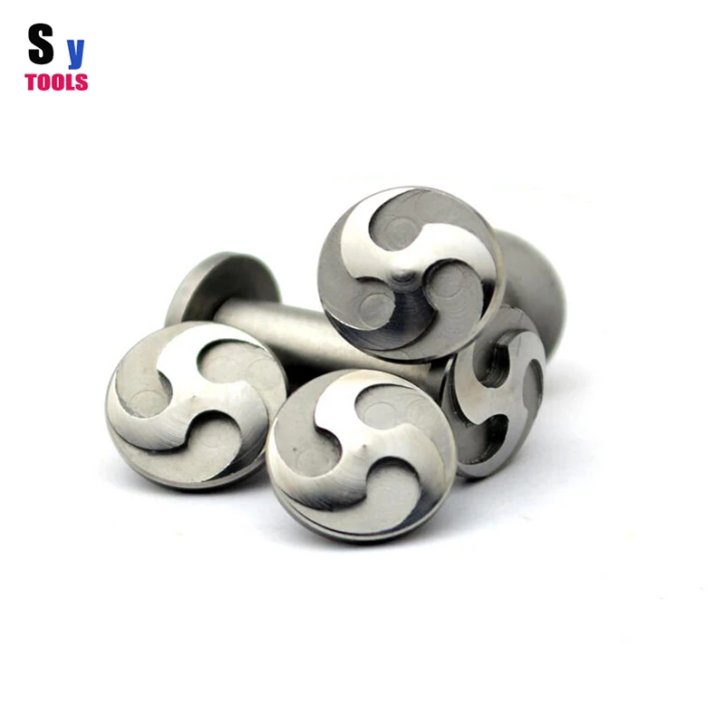 Sy tools сделай сам нож для изготовления ручка винтовые ножи заклепка whirlwind цветок