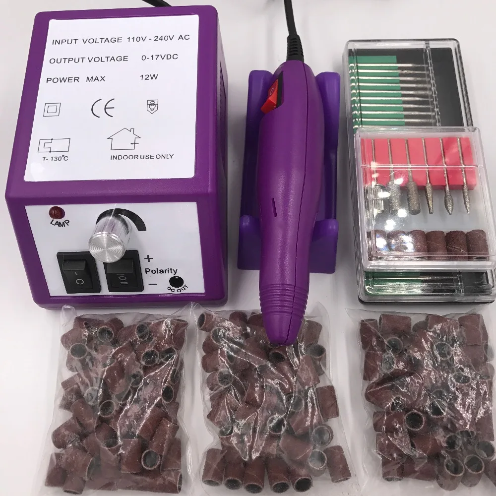 Jimdoa электрическая профессиональная дрель для дизайна ногтей набор инструментов