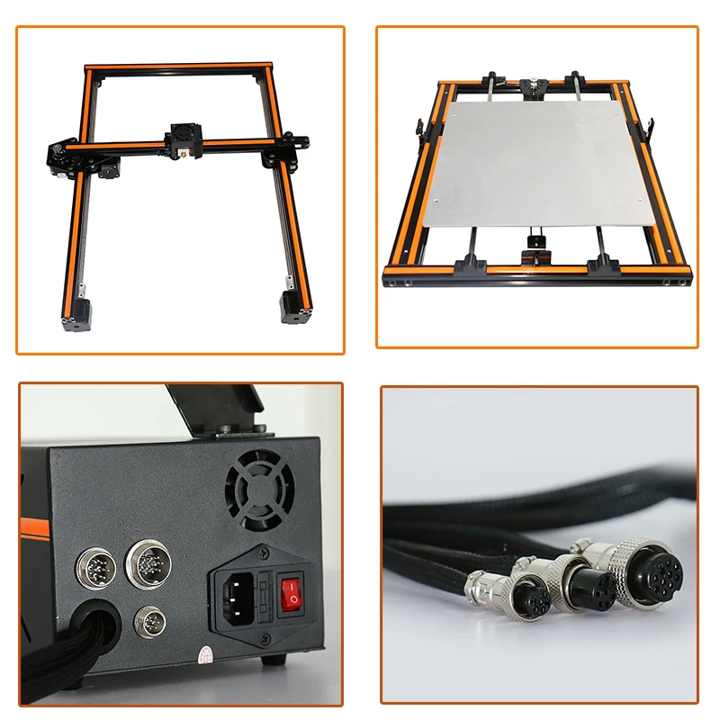 3D принтеры Anet E12/E10 высокой точности DIY Kit Большой принт Размеры i3 принтер 3d 200 г