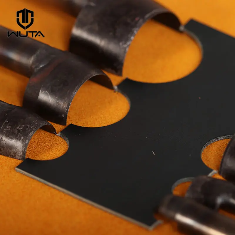 

WUTA SPC Leather Hole Punch Strap Belt End Punch Half-Round Cutter Diy Leather Craft Tools Specialty Imported Alloy Tool Steel