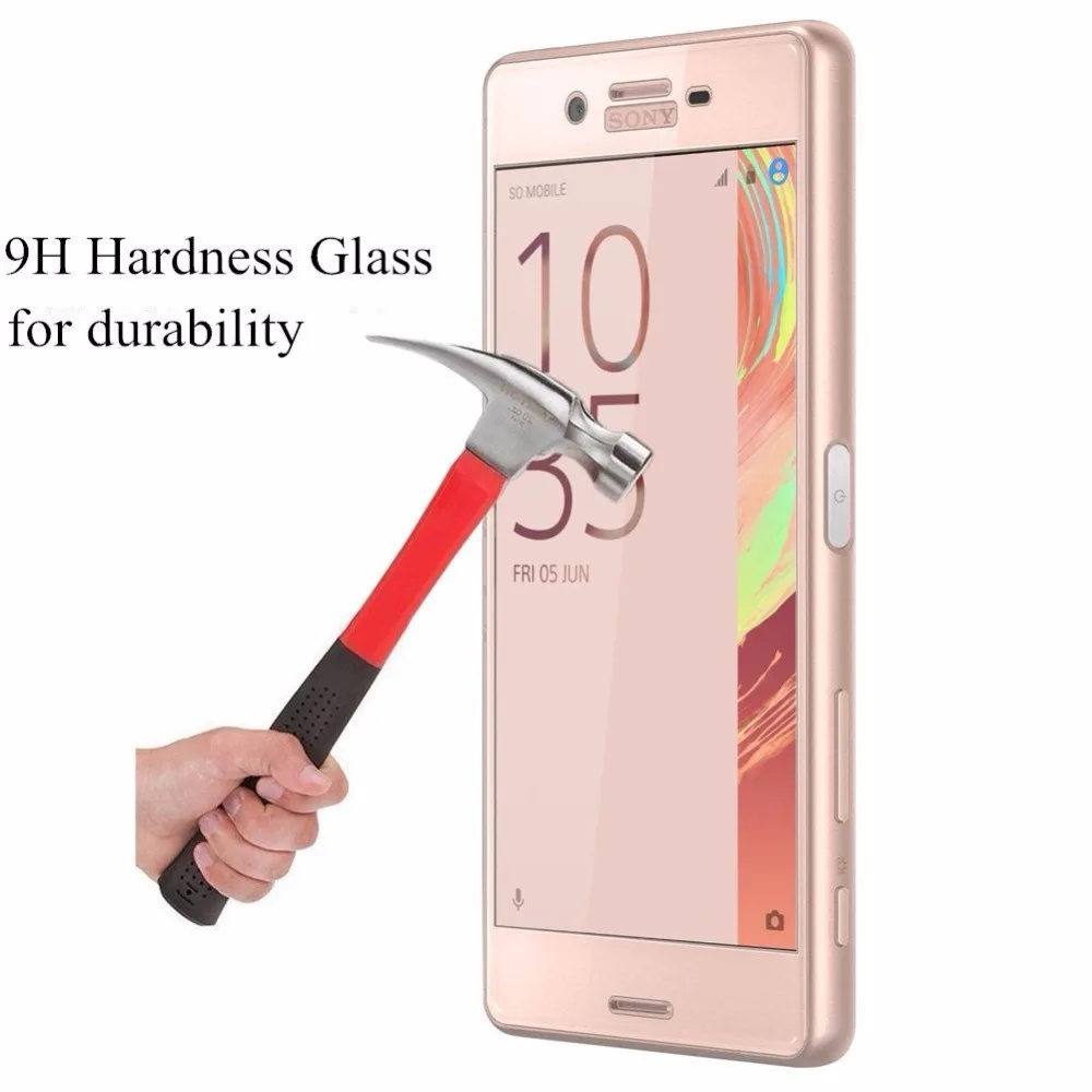 2 шт. полное покрытие из закаленного стекла для sony Xperia X Производительность