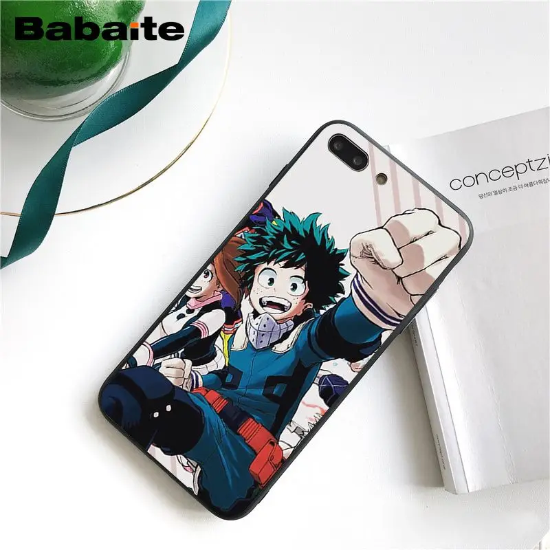 Babaite аниме мой герой Boku no Hero academic deku bakugou чехол для телефона для iphone 11 Pro 11Pro Max X XS MAX 6 6S 7 8 Plus 5 5S XR