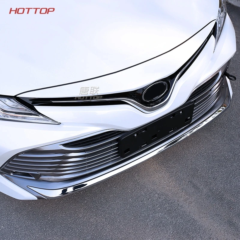 Хромированная накладка на передний бампер для Toyota Camry 8 8th XV70 автомобильные аксессуары