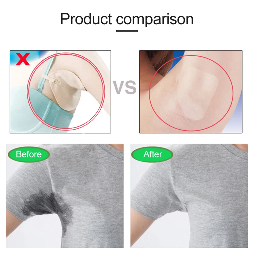 1 Roll Summer Armpit Underarm Dress Prevent Sweat Pads Transparent Disposable Antiperspirant Sticker Anti | Красота и здоровье