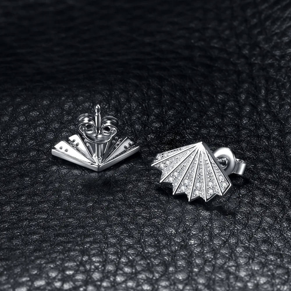 JewelryPalace веер 0.2ct кубического циркония серьги серебро 925 Изящные ювелирные подарок