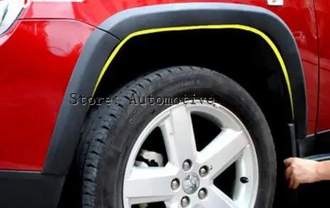 Полный размер крыло сигнальные арки колеса защита Накладка для Jeep Compass 2011- 10 шт