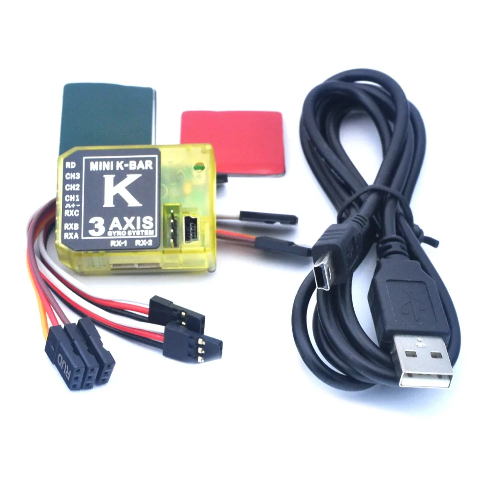 3 оси гироскопа Кбар K-BAR V2 5.3.4PRO K8 Flybarless Системы для выравнивания T-REX и т. д. 450 500 600 700
