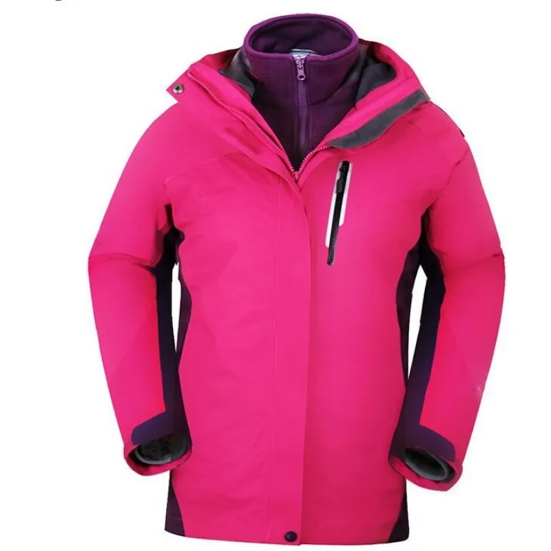 

High Quality Female Outdoor Windbreaker Winter Fleece Lined Snowboarding Jacket Women Snow Warm Waterproof Outdoor Sportswear