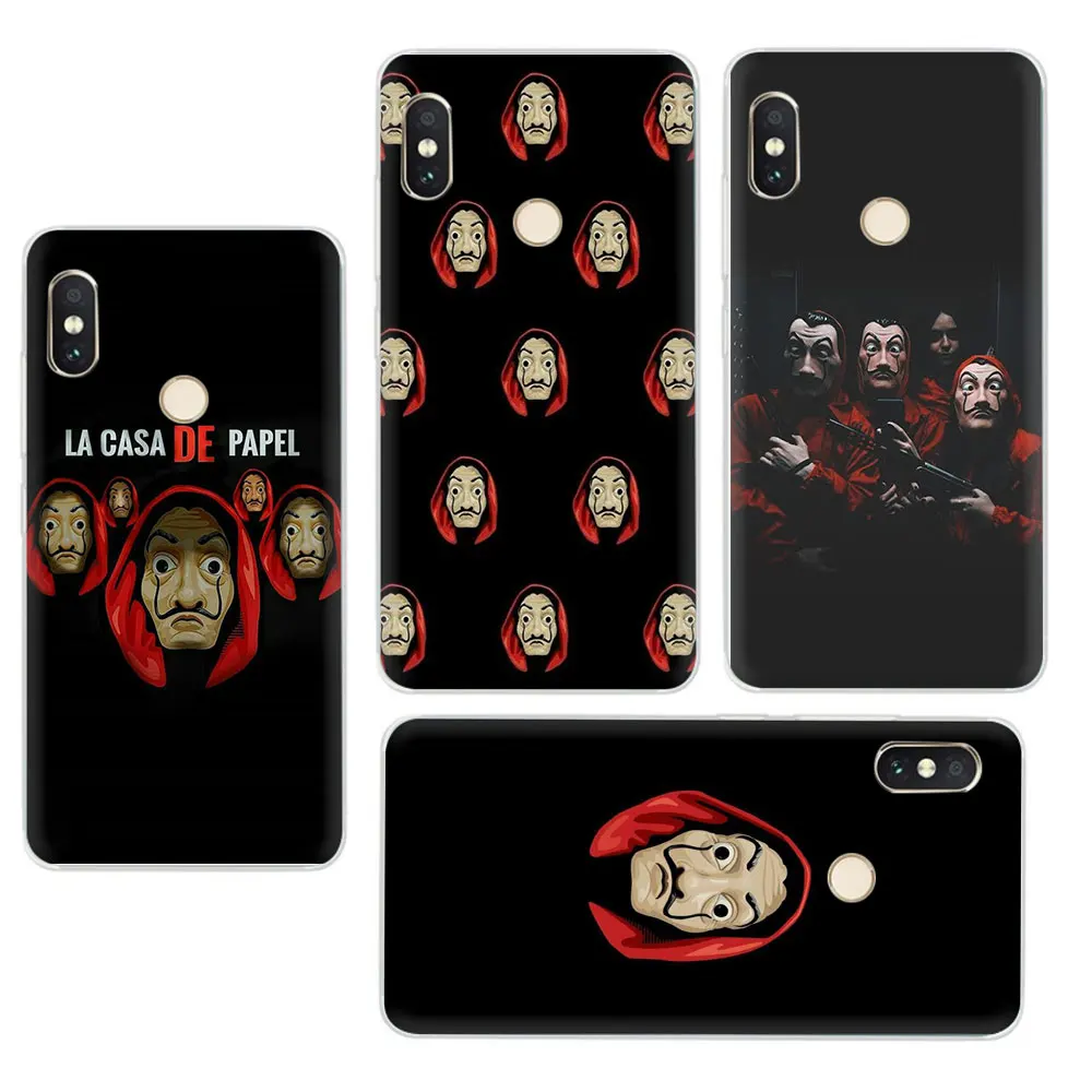 Твердый чехол la casa de papel TV для телефона Xiaomi Mi Mix 2S Max 3 F1 5S 6 8 9 SE A2 Lite A1 9T CC9e A3 pro |