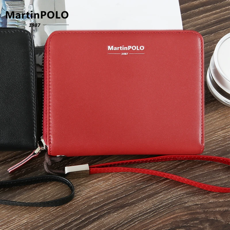 MartinPOLO, мужской деловой клатч, Длинный кошелек, карман для телефона, кожаный кошелек, роскошный бренд, модная кожаная сумка, держатель для фото, MP2001
