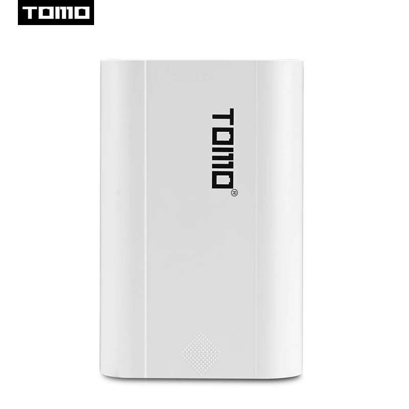 White TOMO M3, умное зарядное устройство, 5 В, 2 А, внешний аккумулятор, чехол, 3x18650, аккумулятор, портативный, сделай сам, блок питания, универсальное зарядное устройство для телефона - Цвет: White