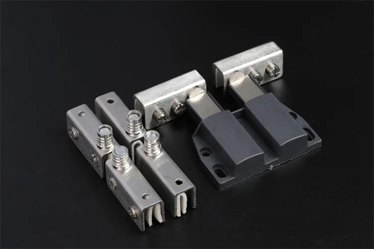 Набор шарниров для стеклянного винного шкафа с двойной дверью нержавеющая сталь