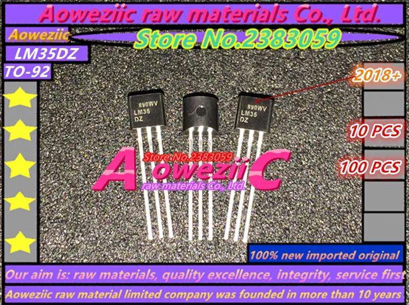 

Aoweziic 2018+ 100% new imported original LM35DZ LM35 TO-92 Precision Celsius Temperature Sensor