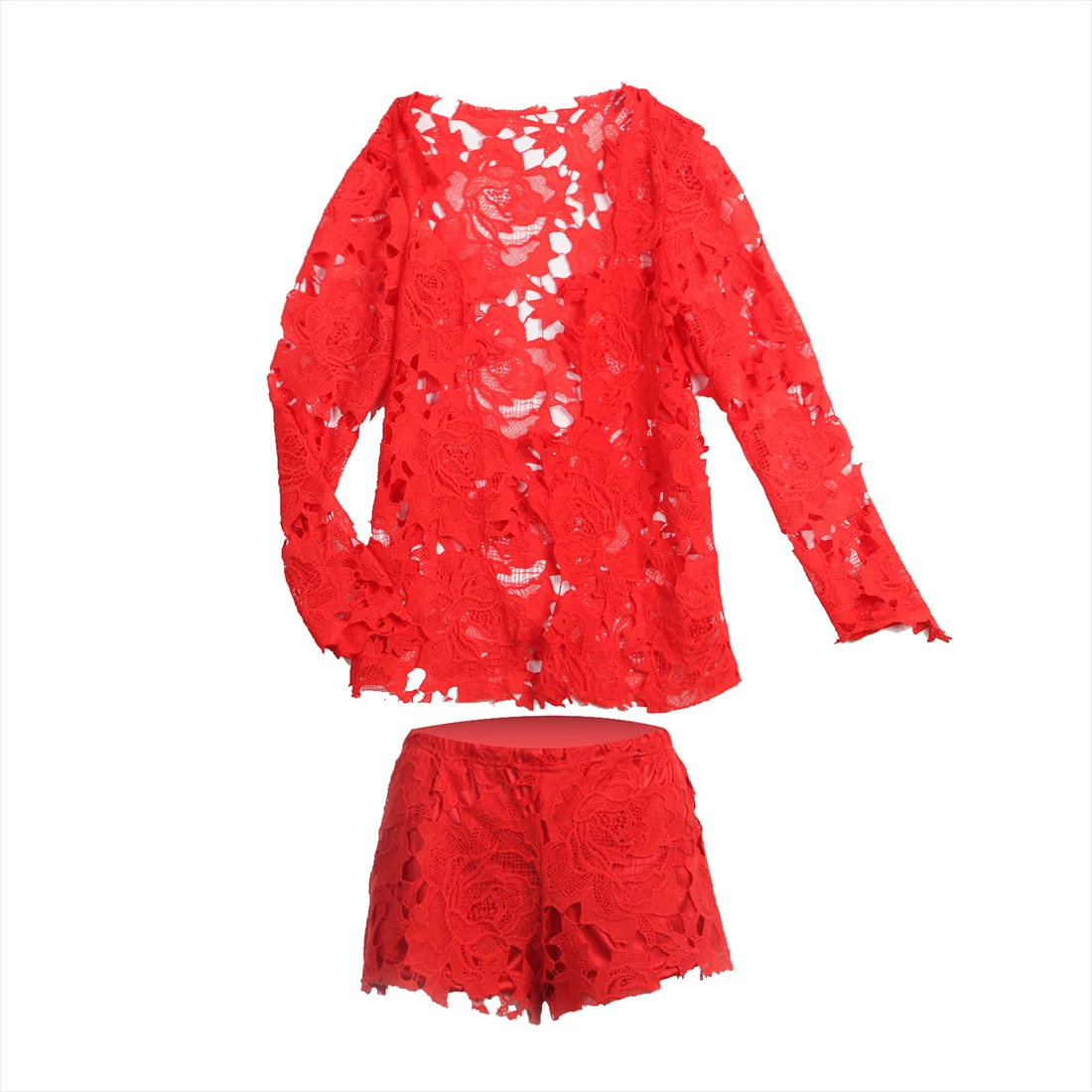Пикантные женские Клубные летнее кружевное Playsuit партия комбинезон ползунки