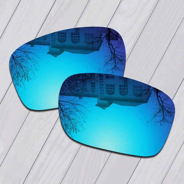 Ice Blue Mirror E.O.S поляризованные улучшенные Сменные линзы для солнцезащитных очков Оукли топливных элементов-несколько вариантов - Цвет линз: Ice Blue Mirror