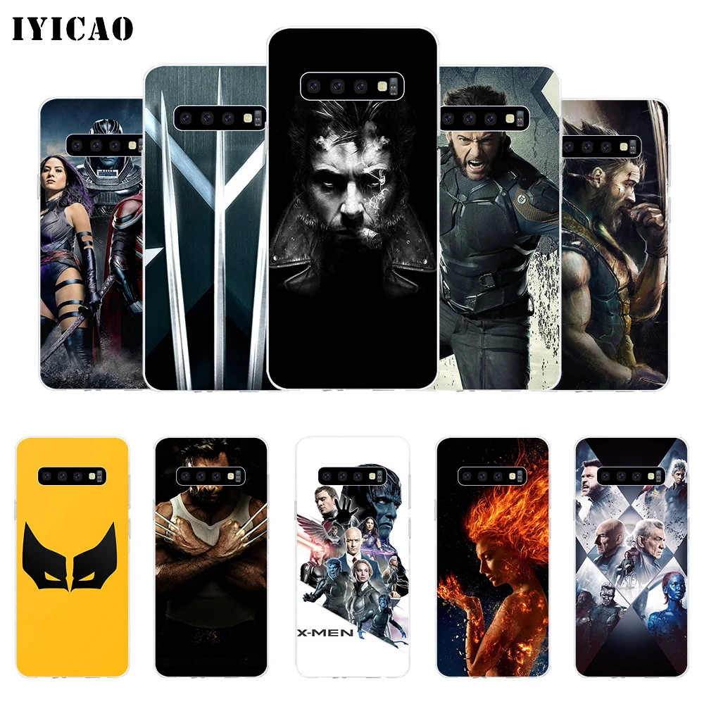 IYICAO X Мужской мягкий силиконовый чехол для Samsung Galaxy S10e S10 S9 S8 Plus S7 Edge TPU | Мобильные