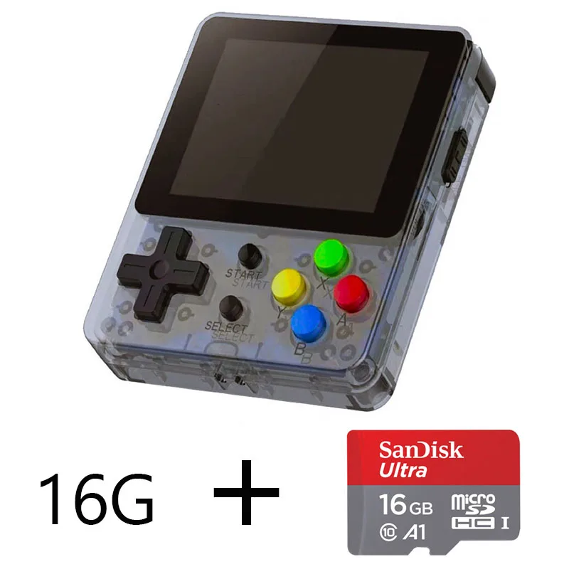 16G Black add 16G Coolbaby 16G+ 16 GB/32/64/128/256G с открытым исходным кодом видео портативная игровая консоль мини Портативный Ностальгический ретро игровой плеер ТВ для детей - Цвет: 16G Black add 16G