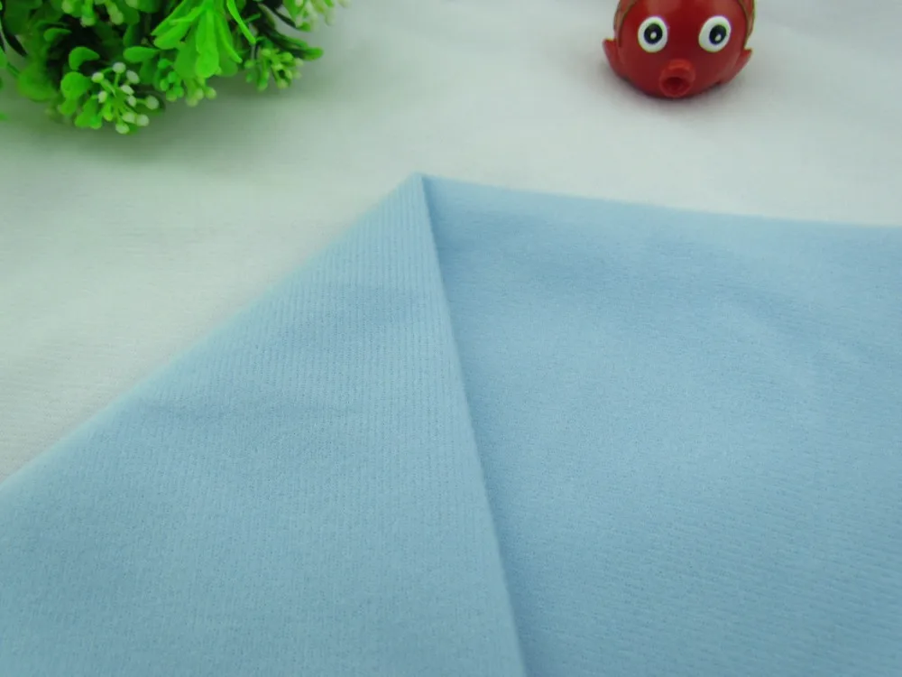 Флисовая ткань с петлей светло-голубого цвета 9225 # может использоваться