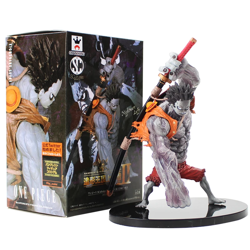 17 см одна деталь скульптуры большой Vol.3 Banpresto фигурка Колизей Обезьяна D Луффи