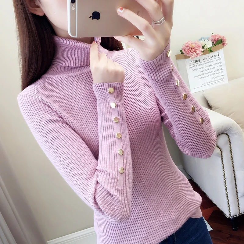 Женский трикотажный свитер из мохера розовый серый зимний плотный теплый