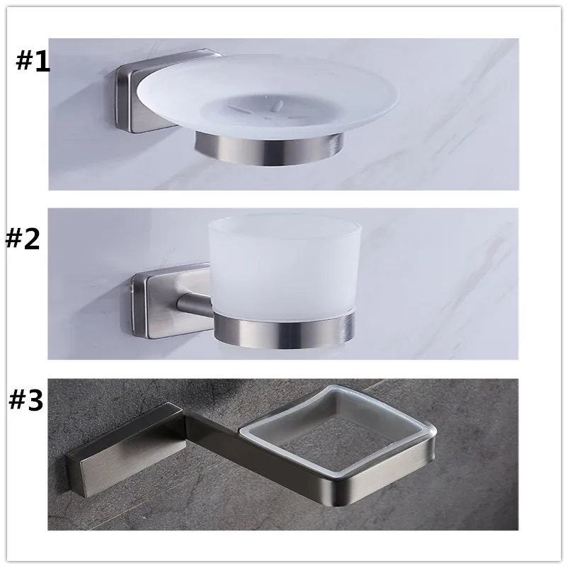Мыльница из нержавеющей стали современное крепление на стену Круглый держатель